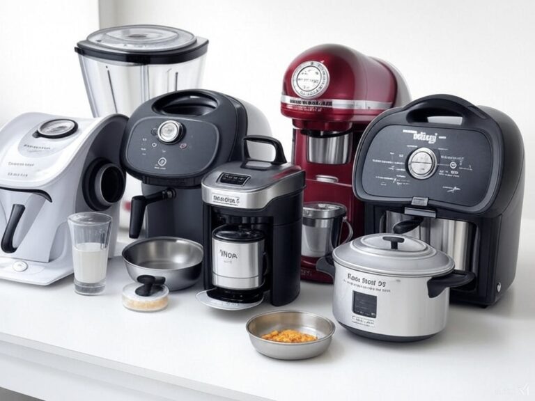 Best kitchen gear 2025 assortment at Top Ten Gear Hub in a studio setting.